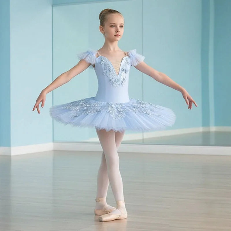 New White Ballet Tutu Kids Girls Adults Women Ballet Dance Costumes Ballerina Adults Professional Ballet Tutu Dress Women Gir