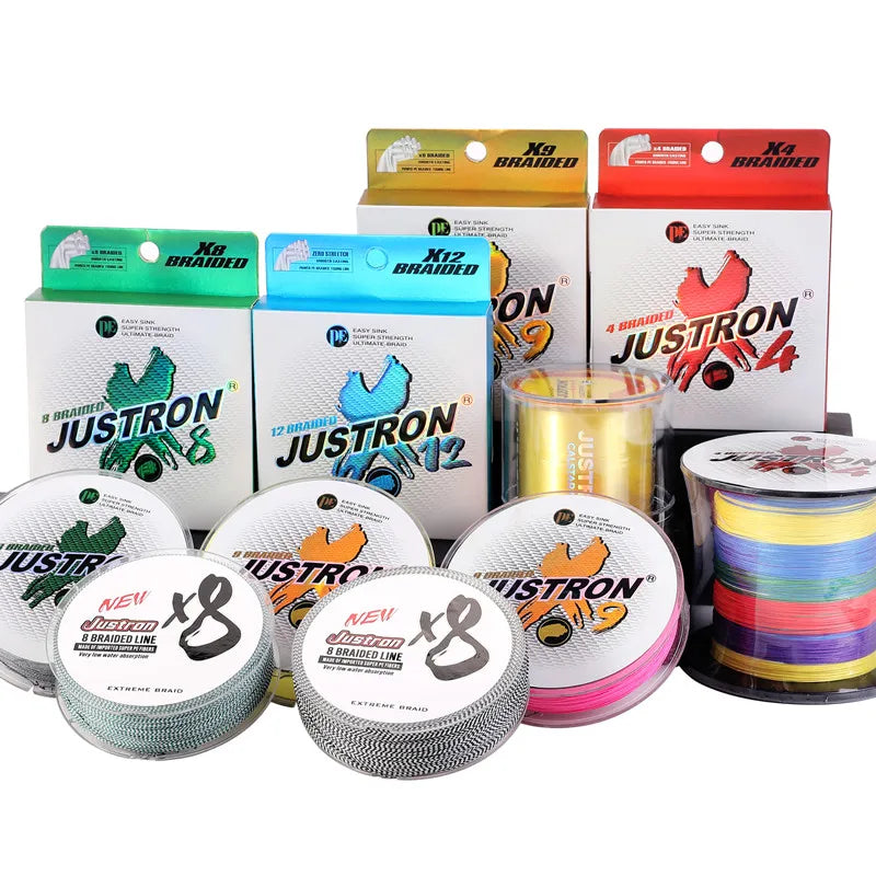 For JSP137 8 Strand Braided Wire Floating Fishing Line for River Use High Sensitivity & Abrasion Resistance 1000m