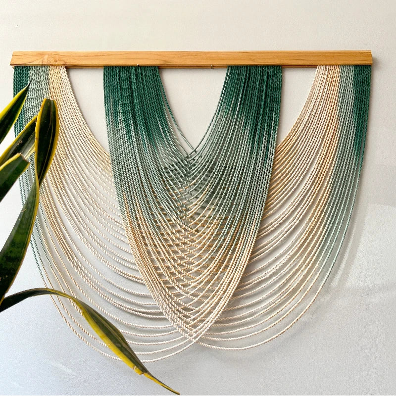 INS Bohemian Large Size Knitted Macrame Wall Hangings Handmade Products Home Decor Vintage Classic Modern Living Room Decorat