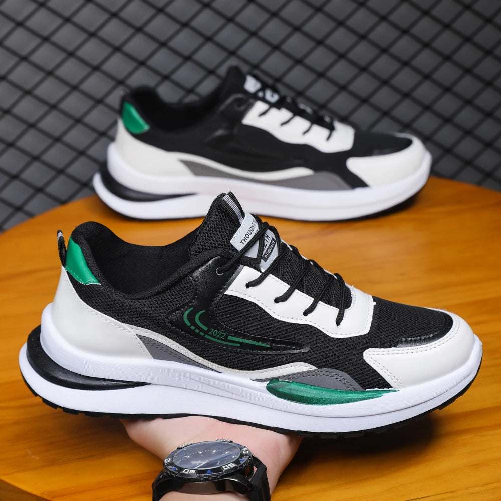 Hongyan Sports Trainers Digital Watches Zapatillas Para Hombre Chaussure Custom Sneakers Men Shoes
