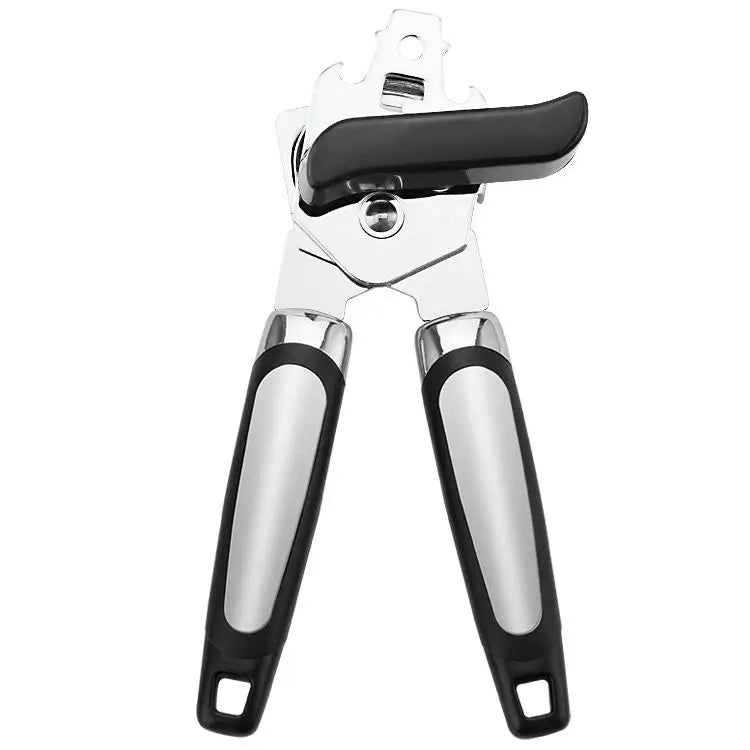 Best-Selling Black Manual Professional 3-In-1 Multi-Function Can Opener for Soda Bottles-Promotional Gifts Custom Logo