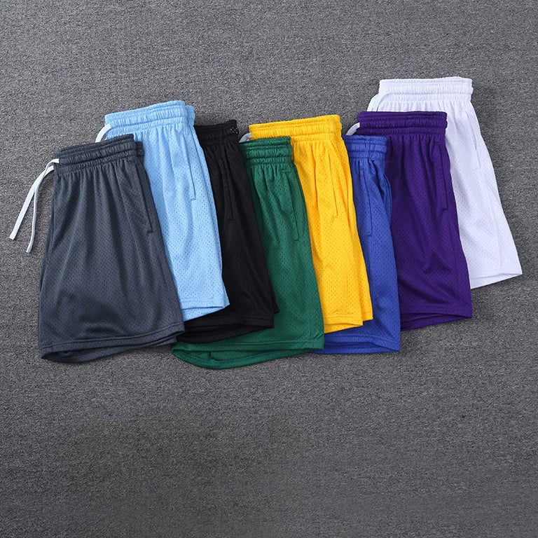 Custom Basketball Shorts Plain Design Double Layer Training Cargo 2025 Designer Track Summer Men's Mesh Short Shorts
