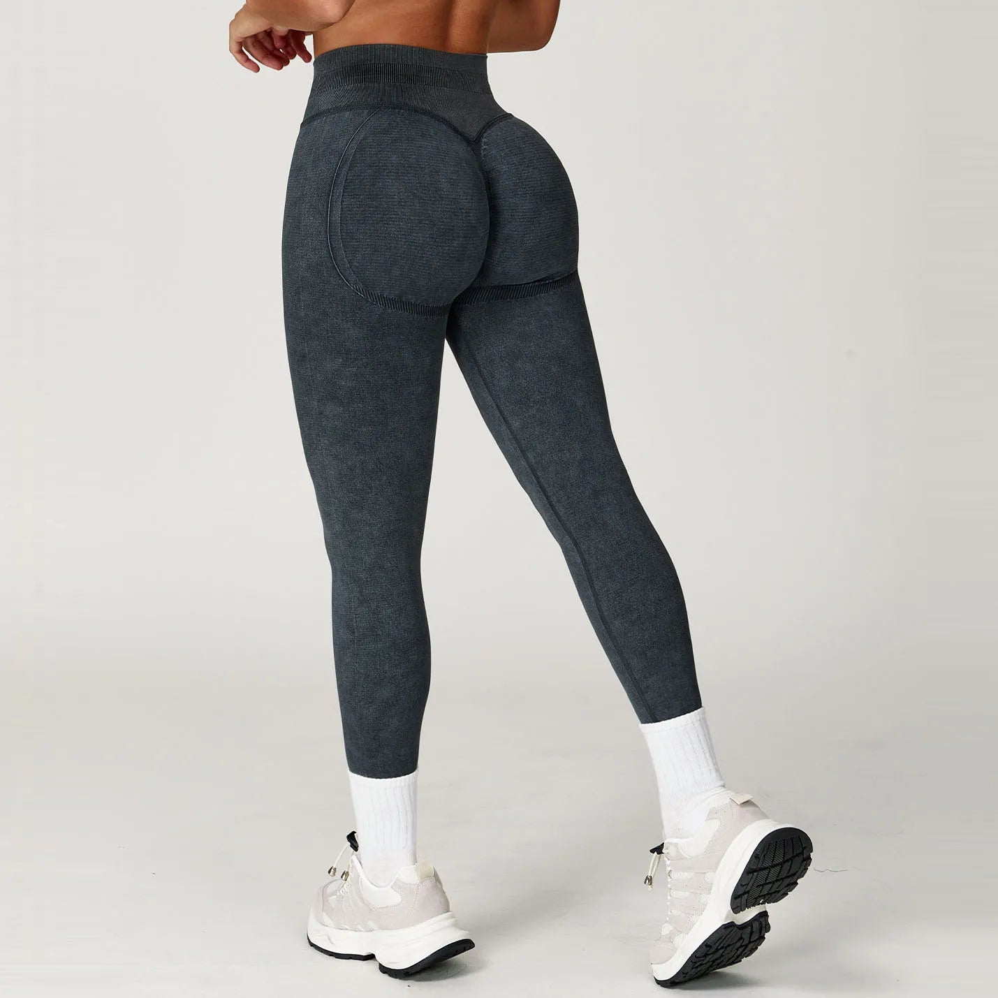 Custom Logo High Waist Stretchy Solid Sport Wear Workout GYM Yoga Pants Sets Fitness Wear Yoga Leggings Women