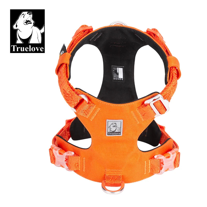 Truelove Wholesale Adjustable Premium Fashion Pet Harness for Large Dog Durable Reflective Waterproof Dog Harness Training Ve