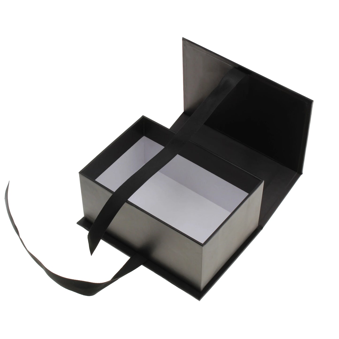Custom Logo Ribbon Gift Box Packaging Paper Boxes Gift Box Set Carton for Jewelry Branded Box With Silk Ribbon