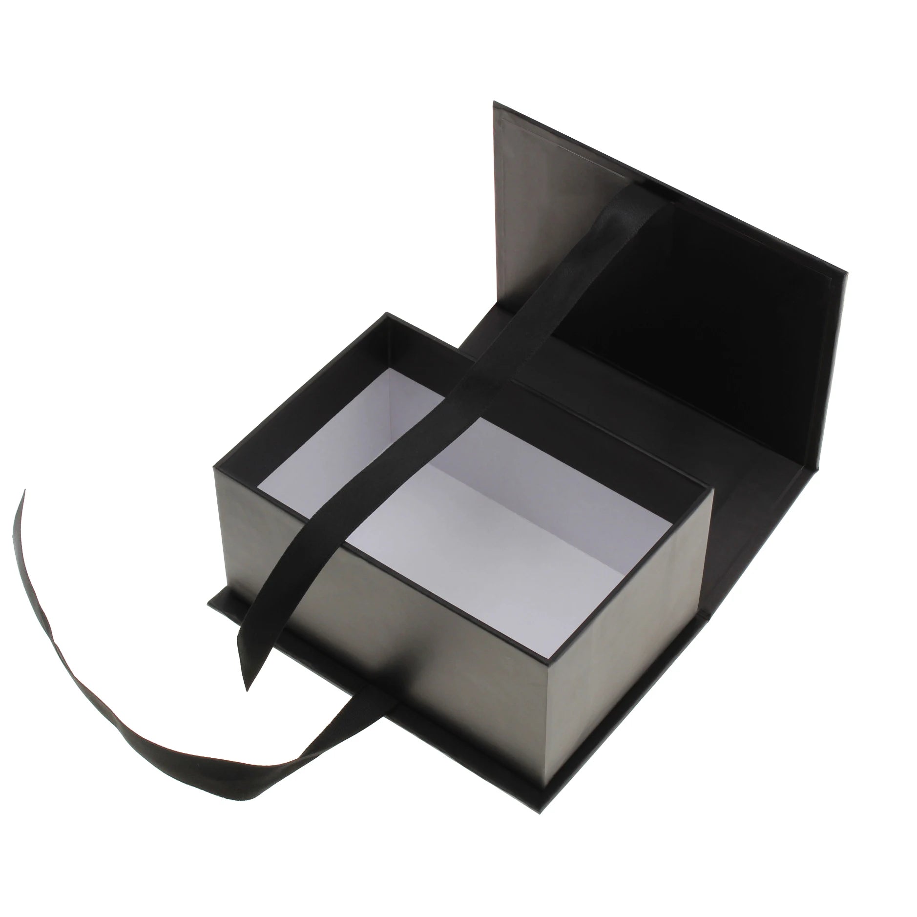 Custom Logo Ribbon Gift Box Packaging Paper Boxes Gift Box Set Carton for Jewelry Branded Box With Silk Ribbon