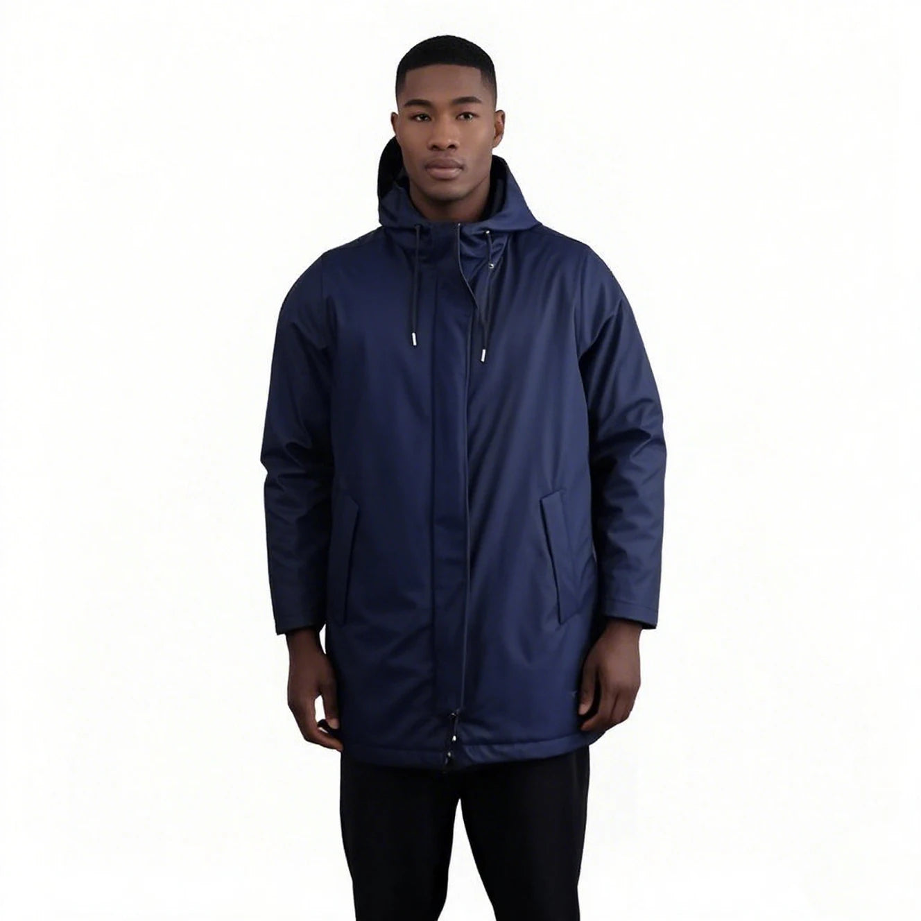 Men's Hooded Zipper Windproof Waterproof Breathable Plus Size Multifunctional Camping Skiing Photography Hunting Seamless Qui