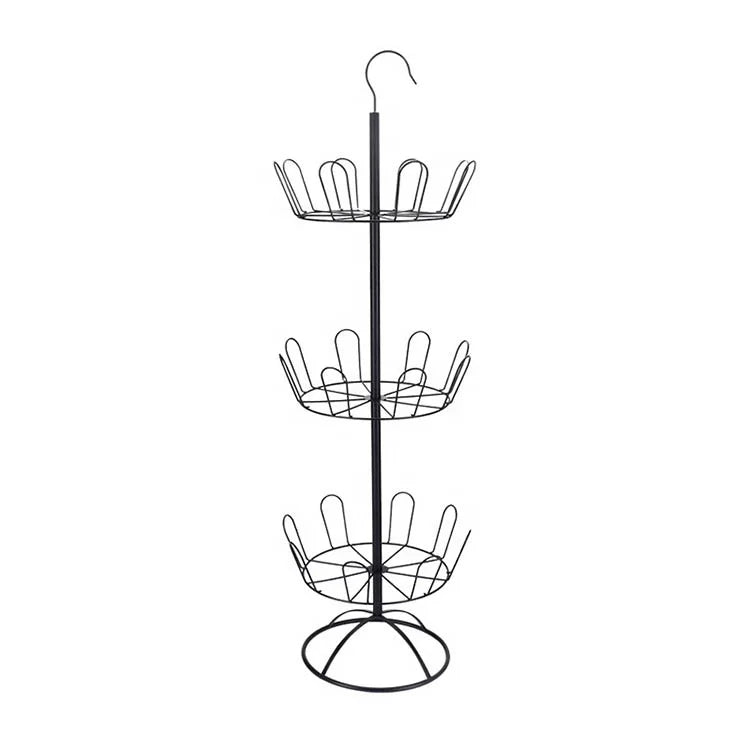 Wholesale Factory Sale Black Multilayer Hang Metal Shoe Drying Rack