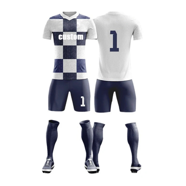 Wholesale Football Jersey Custom Design Soccer Uniform Sets Blank Jersey Football Jersey