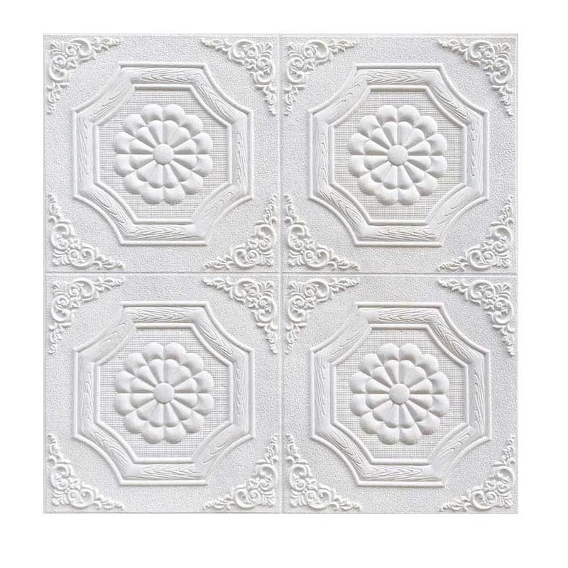 Waterproof Fireproof Moisture-proof Rustic Floral Hotel Apartment Bedroom/Living Room Interior Wallcoating Decoration Wall