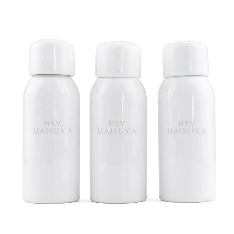 High Quality 100ml Aluminum Cosmetic Bottle for Lipstick Makeup Remover Nasal Spray Face Cream Essential Oil-Black Custom Col