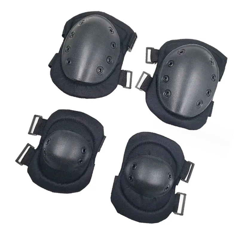 Sport Ski Paintball Skateboard Game Protection Equipment Tactical Elbow Knee Pads