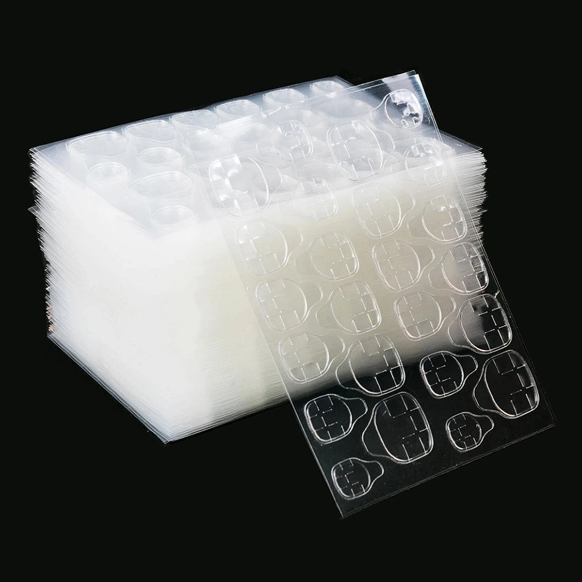 Nail Stickers Jelly Glue Removable Adhesive Wear-resistant False Nails High-viscosity Double-sided Waterproof Stickers