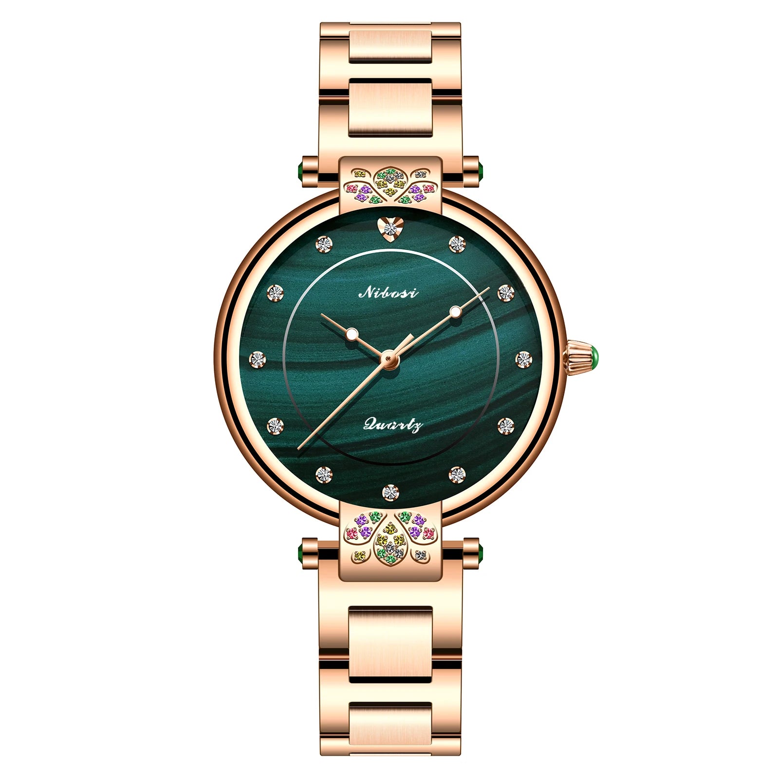 2022 NIBOSI Fashion Ladies Watch Brand Ladies Creative Steel Women Bracelet Watches Female Waterproof Clocks Relogio Feminino