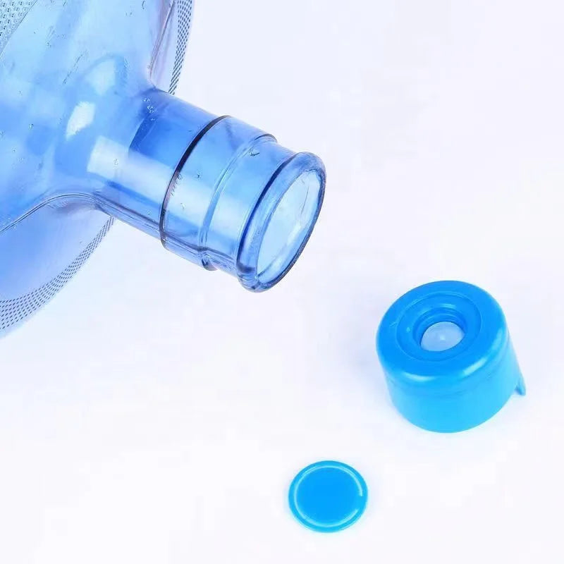 Non Spill Bottle Caps for 55mm Bottle Water Dispenser Caps Food Grade PE 5 Gallon Reusable Water Jug Cap