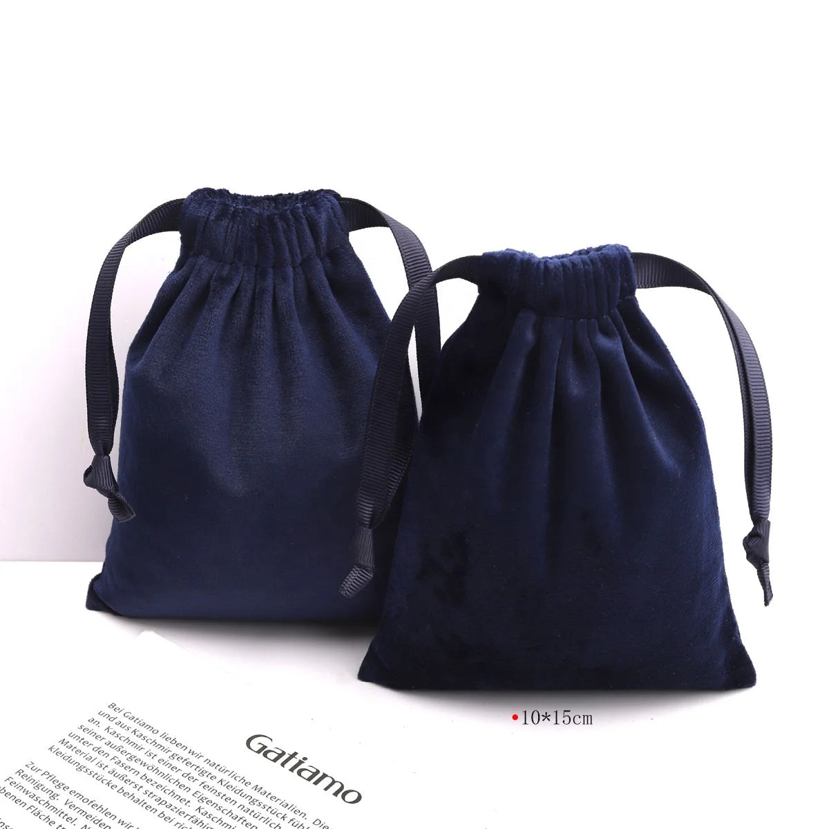 Hot Sale Velvet Pouch Jewellery Perfume Nail Polish Storage Packing Luxury Gift Jewelry Drawstring Flannel Velvet Bag