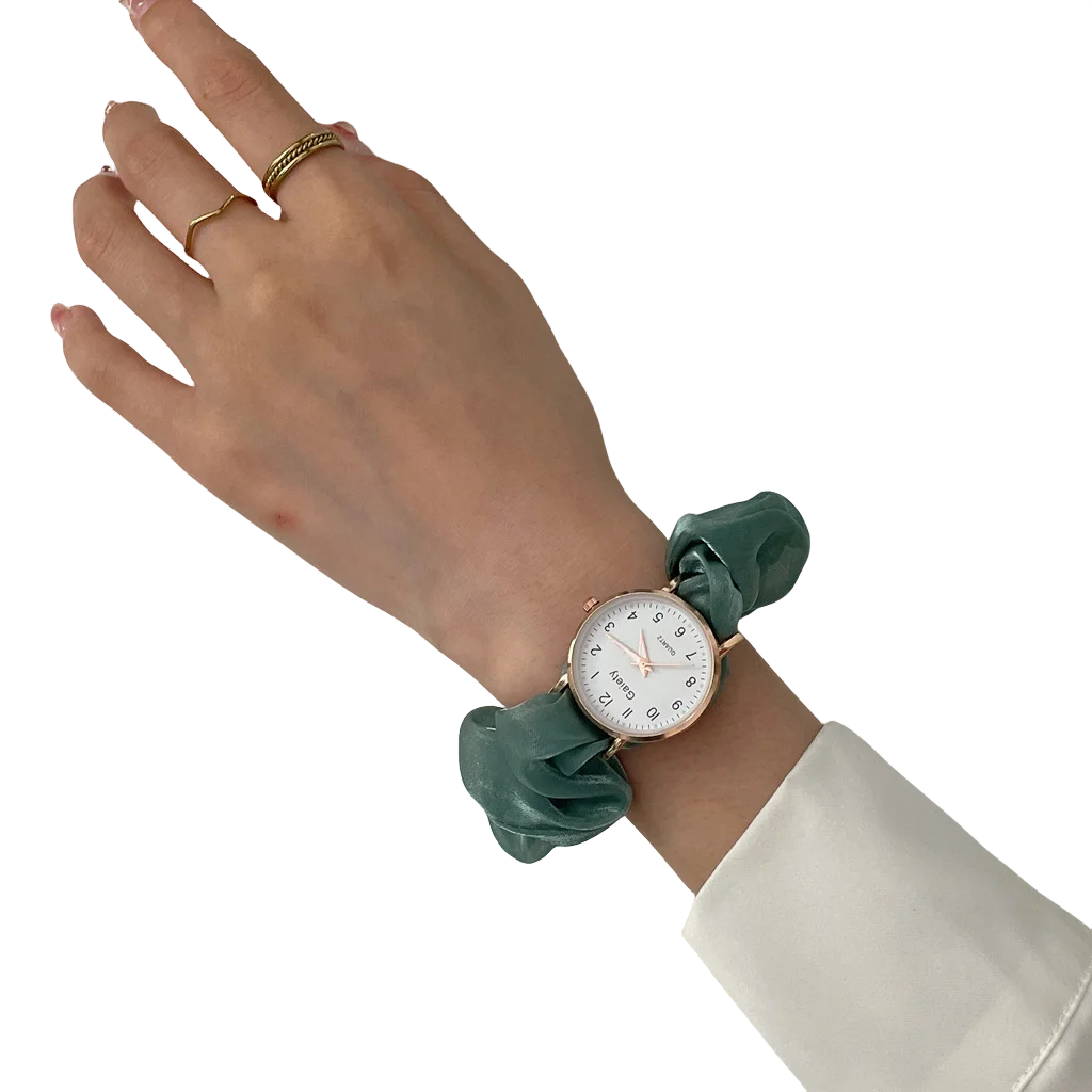 Hot Selling Creative Fashion Ribbon Digital Watch Women's Trend Versatile Student Watch