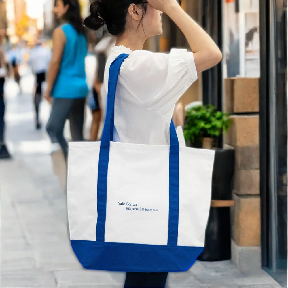 Custom Printed Durable Cotton Canvas Shopping Tote Bag Long Handle Carry for Everyday Essentials Natural & Eco-Friendly