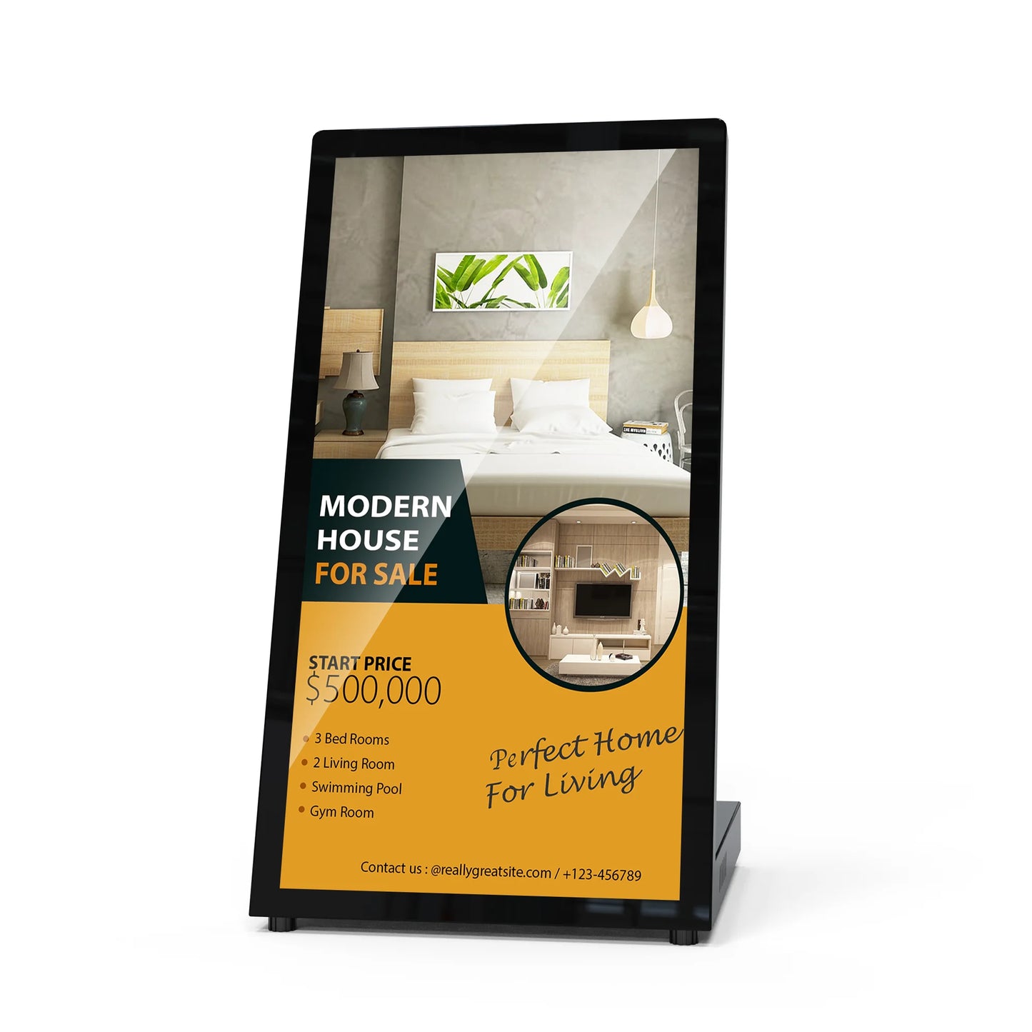MWE 350 Nits Small 10.1 Inch Interactive Touch Table Screen Kiosk Menu Advertising Player Lcd Digital Signage
