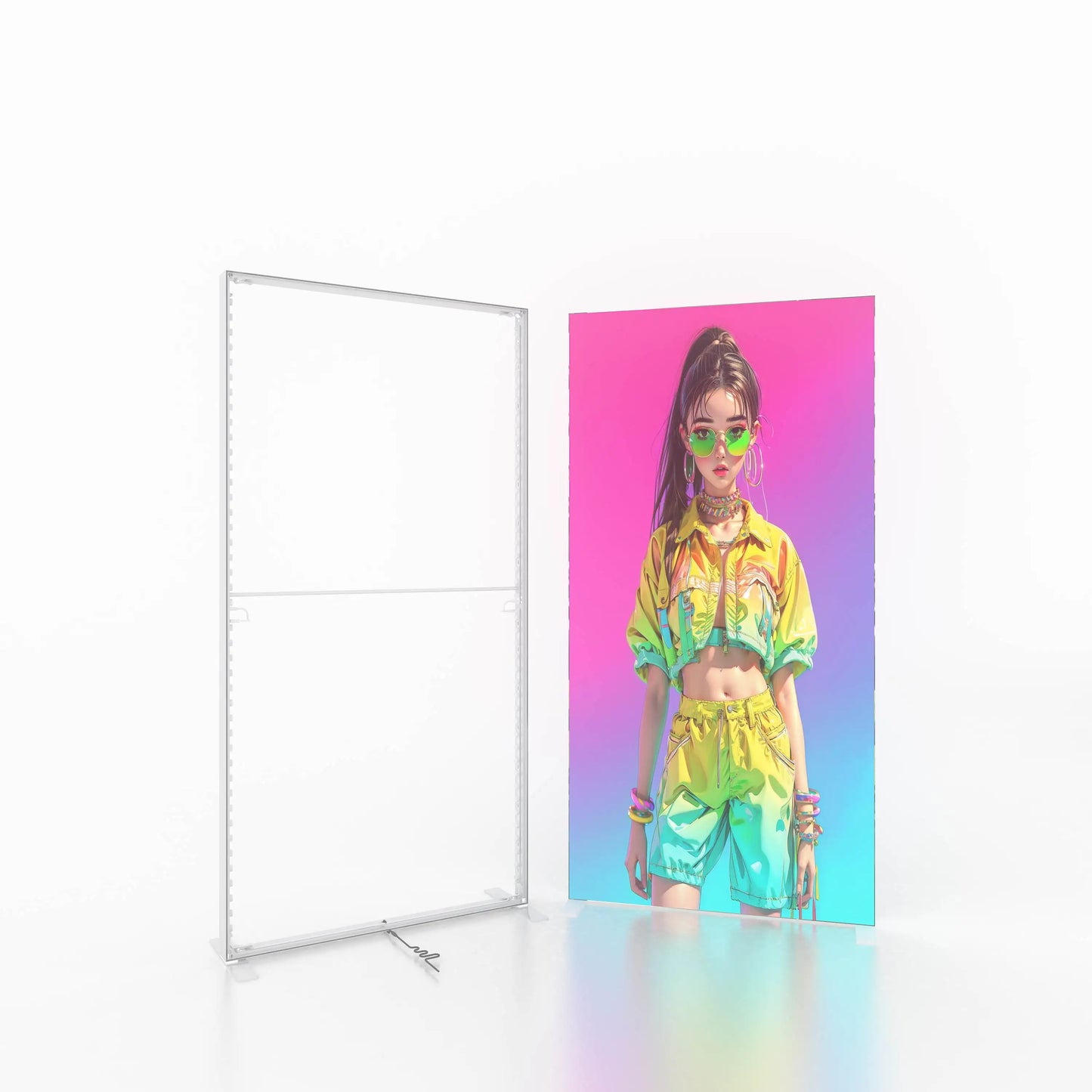 Hot Selling Seg Fabric Backdrop Display Light Box Photography Exhibition Booth Light Box Marketing Advertising Light Box Sign