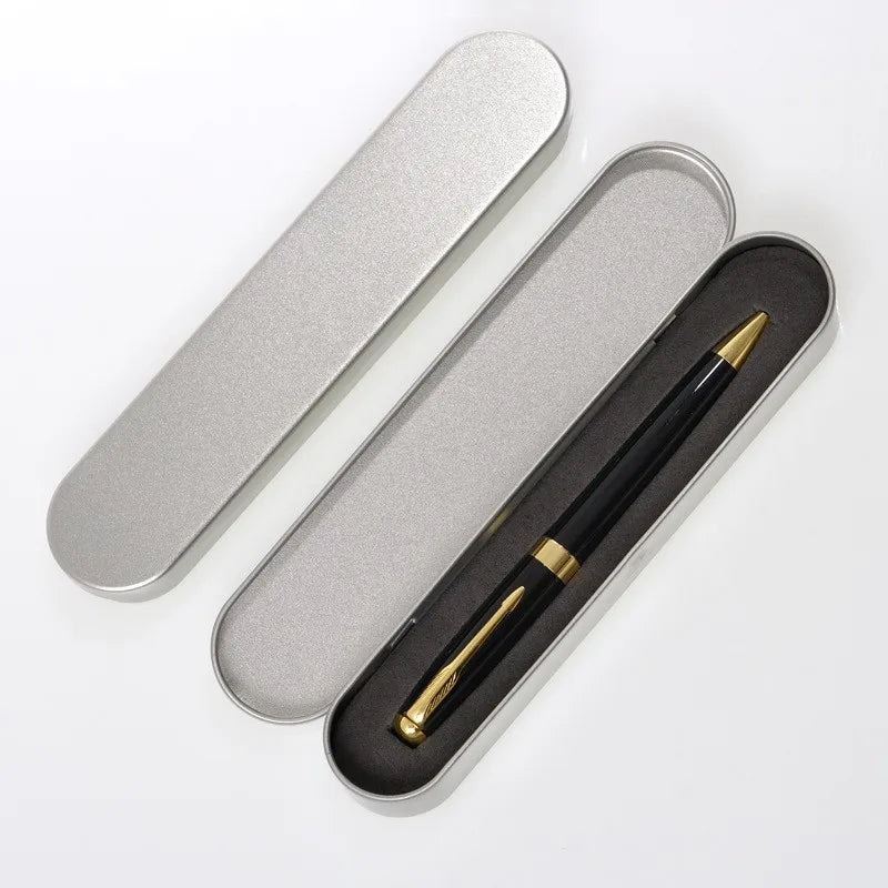 New Iron Rectangular Tin Box for Pens Pencils Tools Gifts Accessories