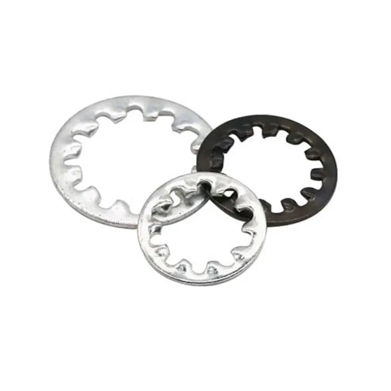Toothed Lock Washer Custom DIN 6797 Stainless Steel Box Dongguan Free Carbon Steel Black Washers Plain Washer Press Fixture