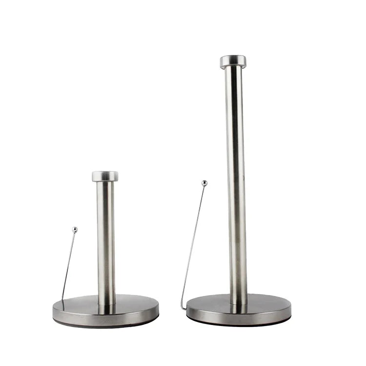 Hot Selling Bathroom Rope Toilet Paper Roll Holder Stand Metal Bathroom Standing with Weighted Base