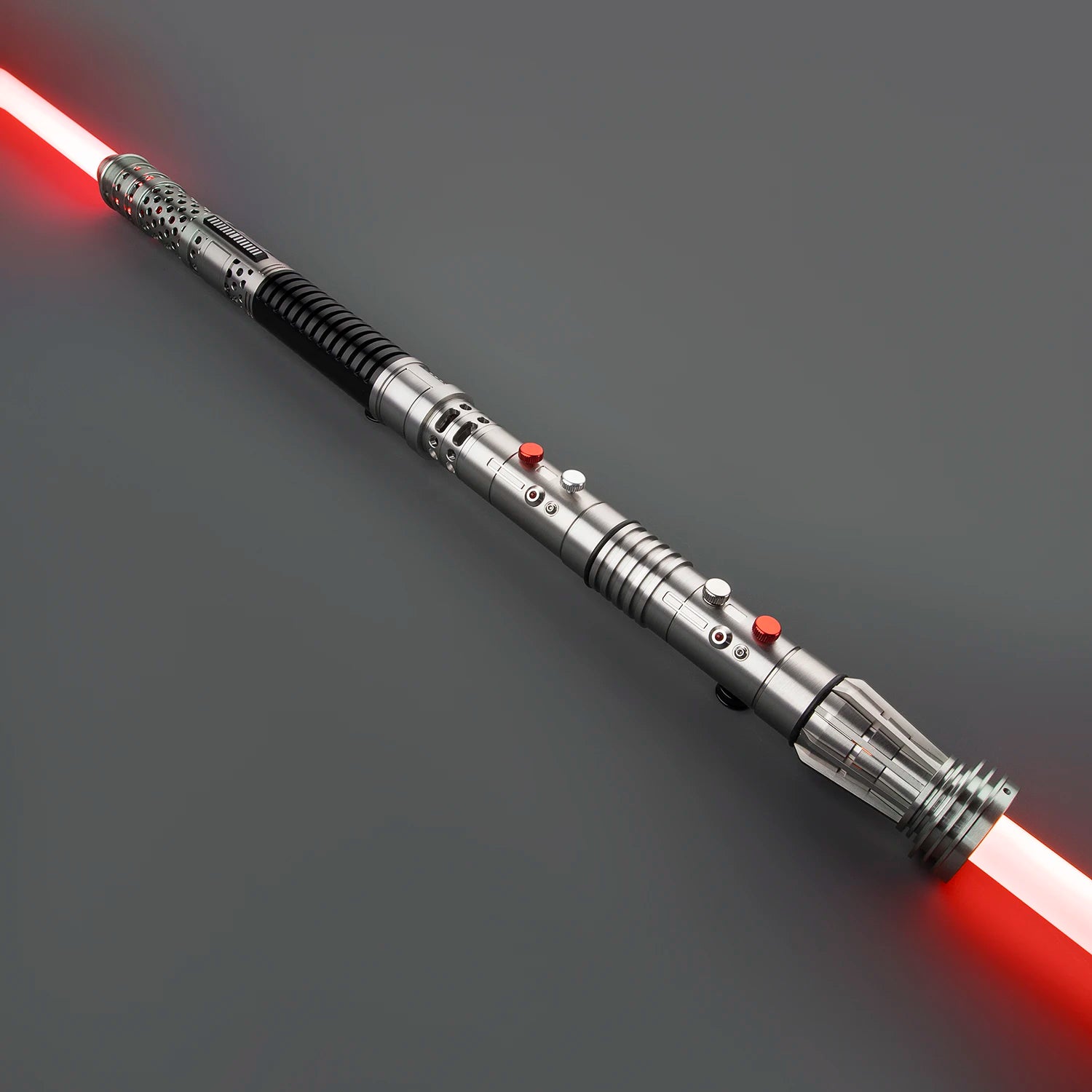LGTsaber Darth Maul Metal Hilt Heavy Dueling Smooth Swing  Blade Color Changing Lightsaber Double Saber for Cosplay