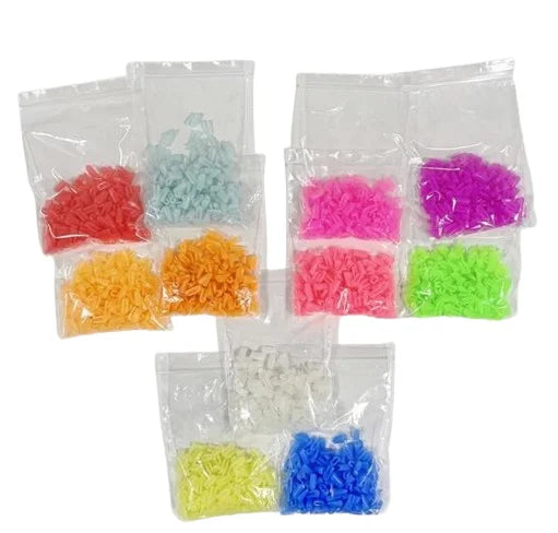 6x12mm Neon LED Strip End Caps 2835 Series Neon Light Silicone Flexible Accessories for DIY Neon Sign Lights