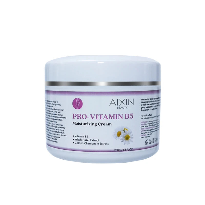 Aixin Private Label 250ml Organic Whitening Cream Brightening and Moisturizing Pro-vitamin B5 Moisturizing Cream