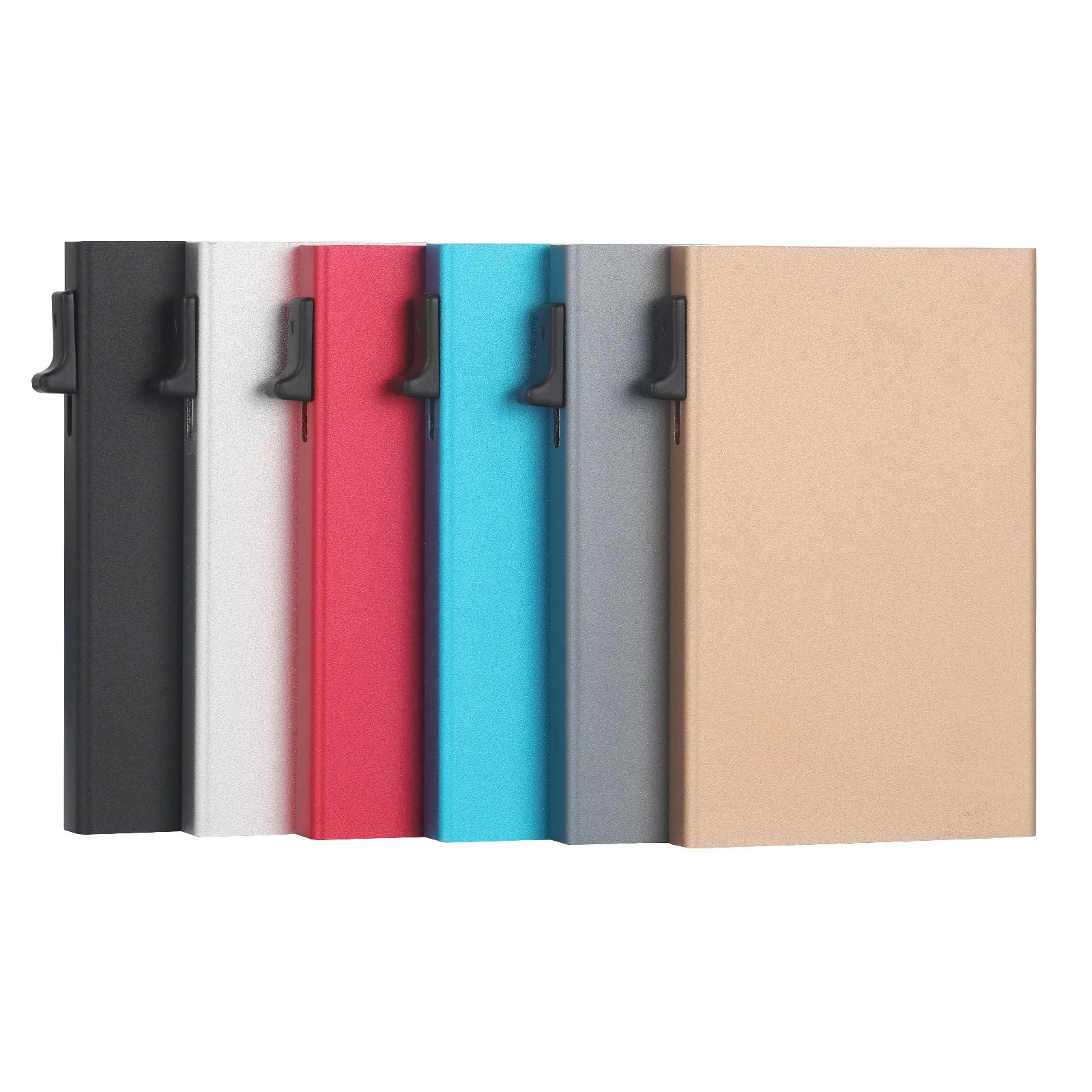 ID Card Holder Car License Holder Aluminum Wallet Credit Card Holder Smart Wallet RFID Blocking Anti-Thief Japan Style No