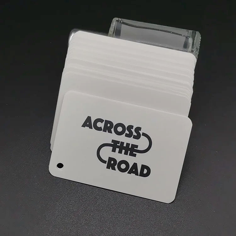 Matte Coated Finish Custom Package Tag Luxury Tag Hangtag for Bag Hair Tags