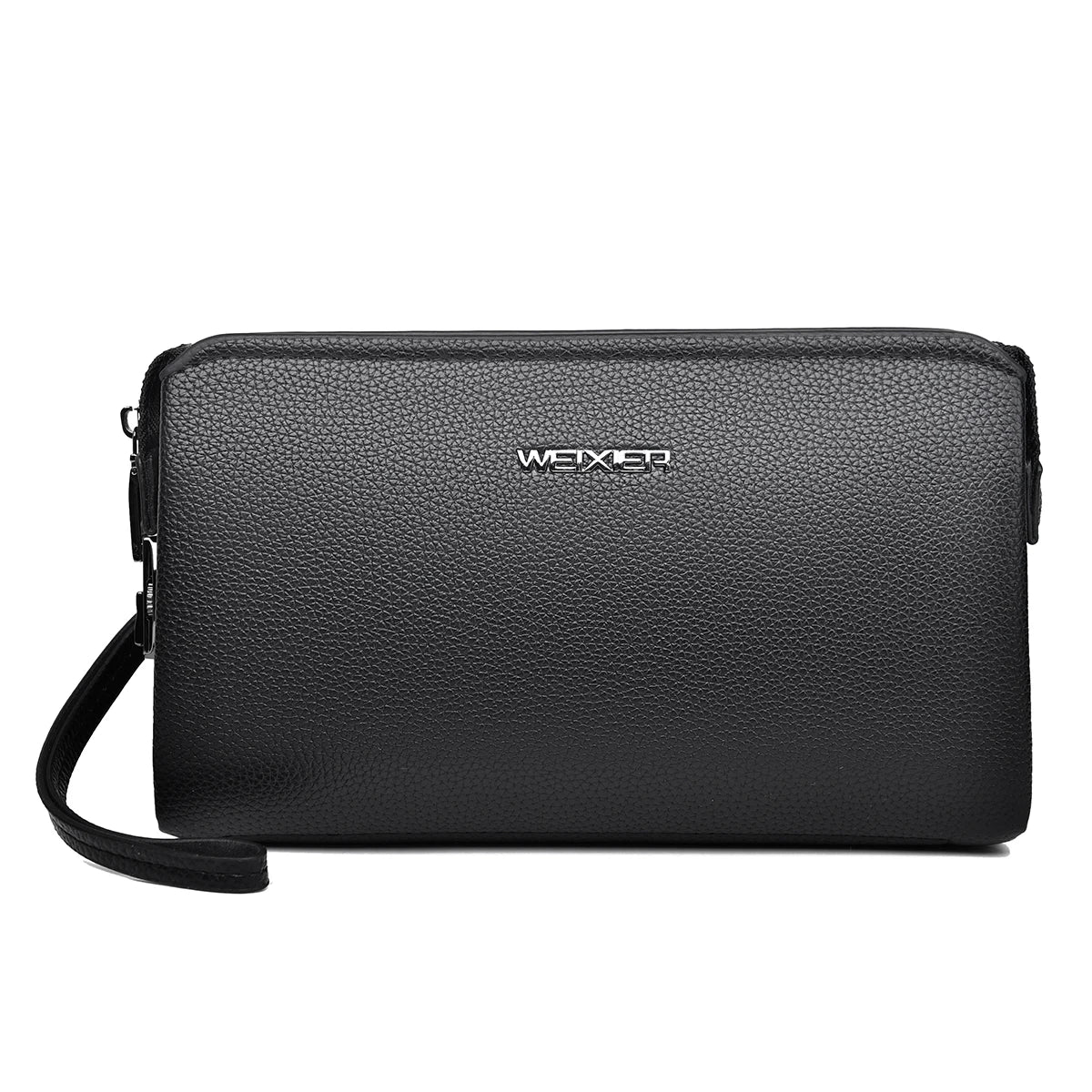 Fashion Pu Leather Men's Wallet Clutch Bag Card Holder Long Waterproof Wallets Zipper Large Capacity Business Male Purse