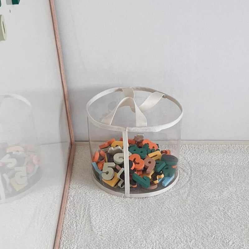 2024 Hot Sale Korean Style Clear Bins Organizer Storage Custom Portable Storage Container With High Popularity