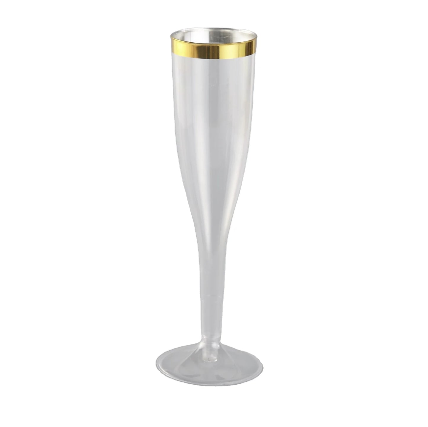 30pcs 4.5oz Disposable Lastic Champagne Glasses  Shiny Glitter Premium Champagne Goblet for Bar Pub Club Restaurant Home Use