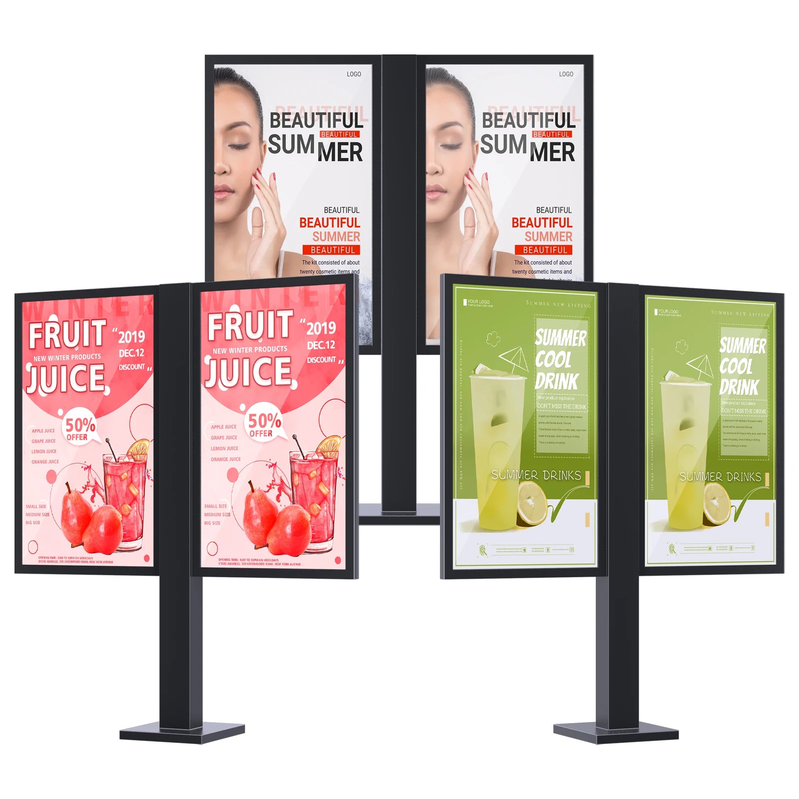 IP67 Waterproof Outdoor Kiosk Digital Menu Board Drive Thru Restaurants Digital Stand Touch Order Screen Lcd Display Advertis