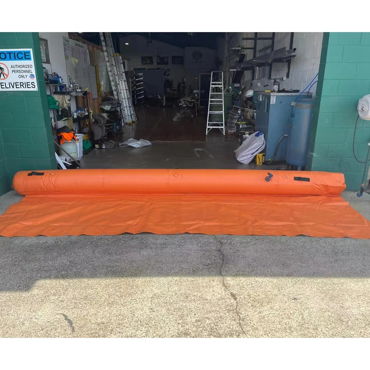 Litong Removable House Door Use Inflatable Water Filled Flood Barrier for Home