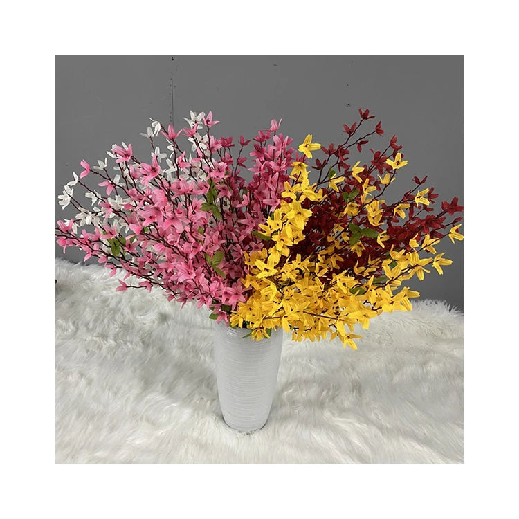 Decoration Mariage Artificial Wholesale Flowers 7 Branch Spring Festival Flower