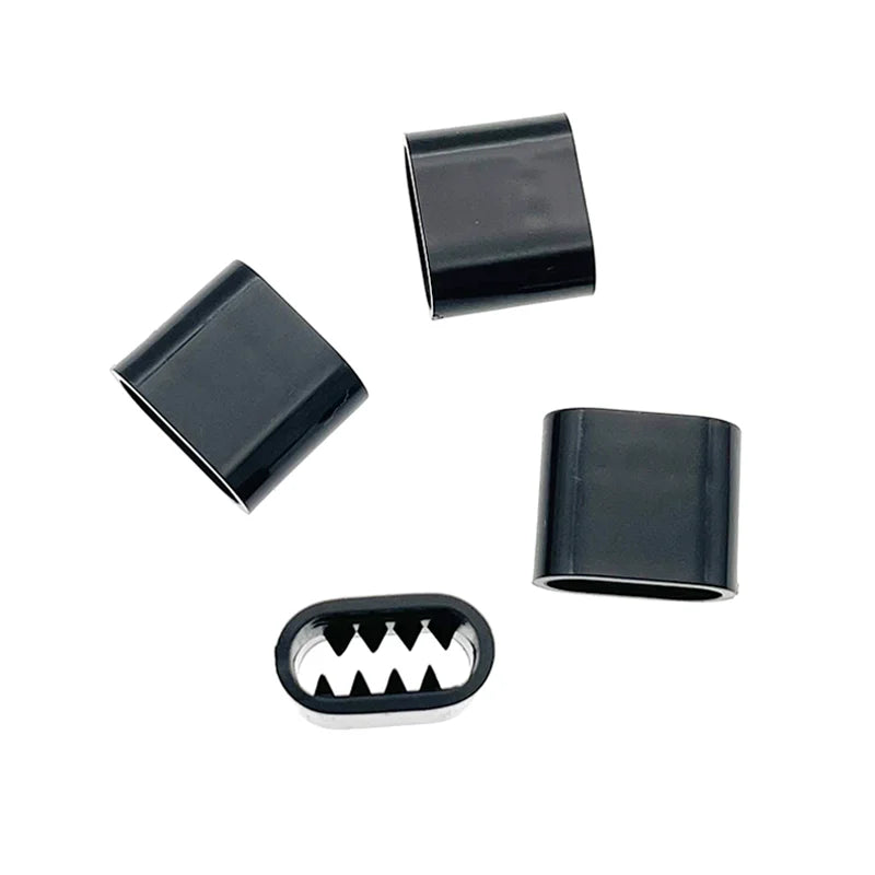 OEM Square Locks Fabric Stock Wrist Band Disposable Plastic Wristband Locks for Music Concert
