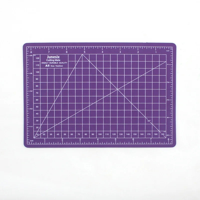 School Office A5 PVC Non-slip Self Healing Double Side Cutting Mat