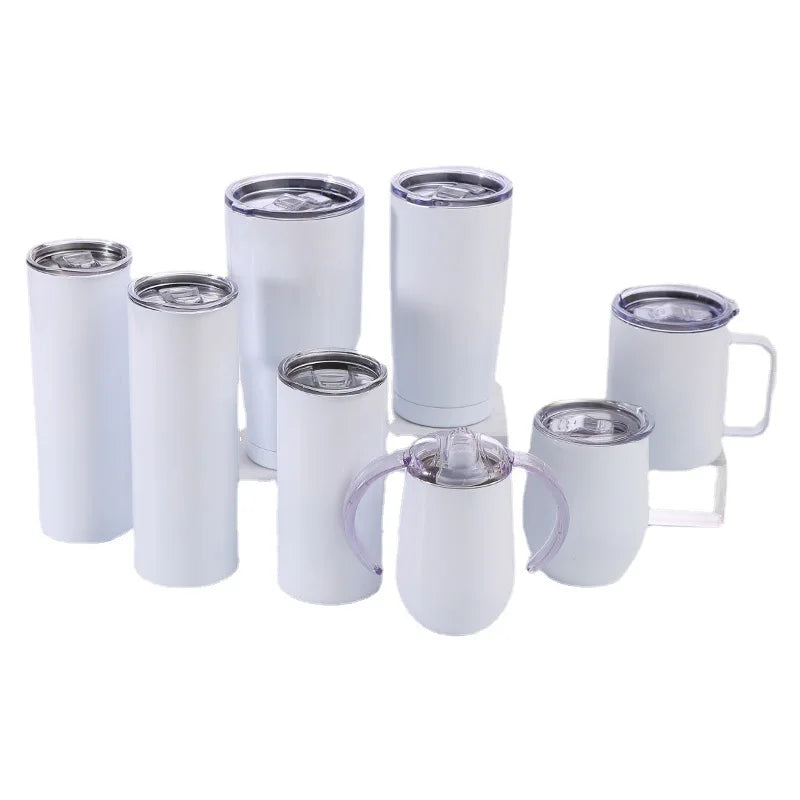 12oz 20oz Skinny Tumblers Wholesale Bulk Sublimation Tumblers for Sublimation Printing