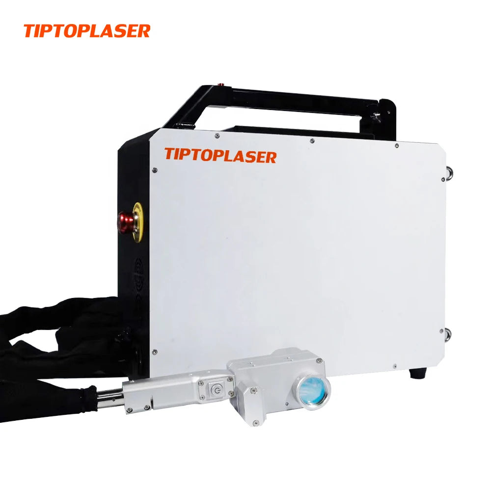Mini 100w Handheld Backpack Pulse Laser Cleaning Machine 10kg with CE Certification for Metal Wood Brick Rust Paint