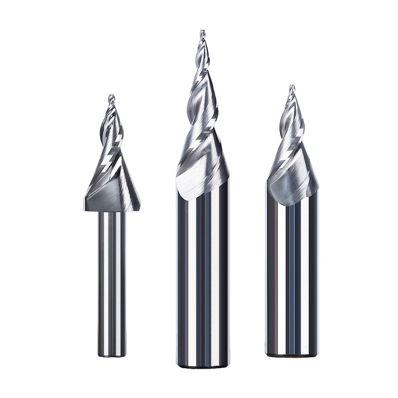 Huhao 6-14mm End Milling Cutter for Steel Parts Blades & Holders Milling Cutter Letter Cutter Tungsten Steel