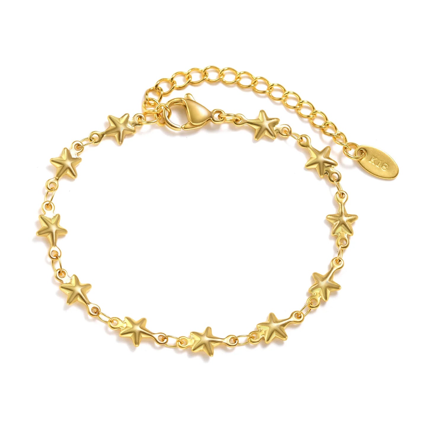 Waterproof Bracelet Jewelry Simple Love Cross Shaped Stainless Steel Bracelet Fashion 2024 Summer New Gift