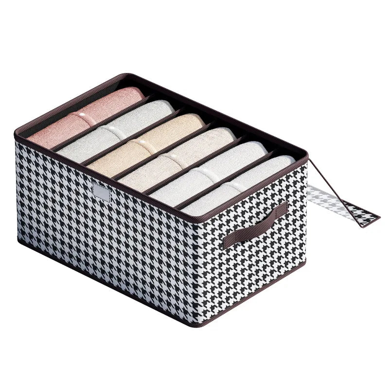 Non-woven Fabric Wardrobe Clothes Organizer Drawer Foldable Organizer Clothes Pants Jeans Storage Box