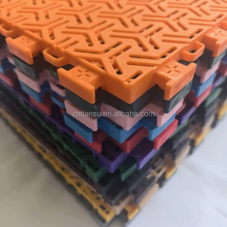 Basketball / Tennis Court Interlocking Tiles Flooring Outdoor Basketball Court Flooring