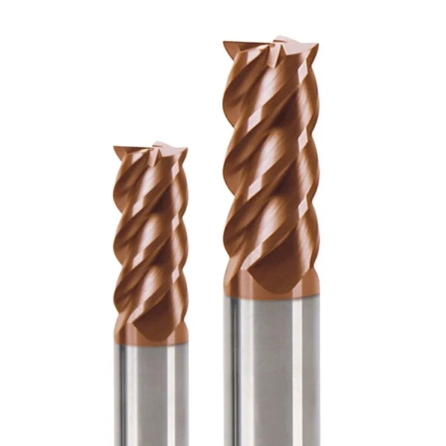CHENGZHEN Tungsten Steel 60mm CNC Cutters Radius End Milling Cutters 4 Flutes HRC65 Metal Endmill Carbide 8R0.2 8R0.5 8R1 60m