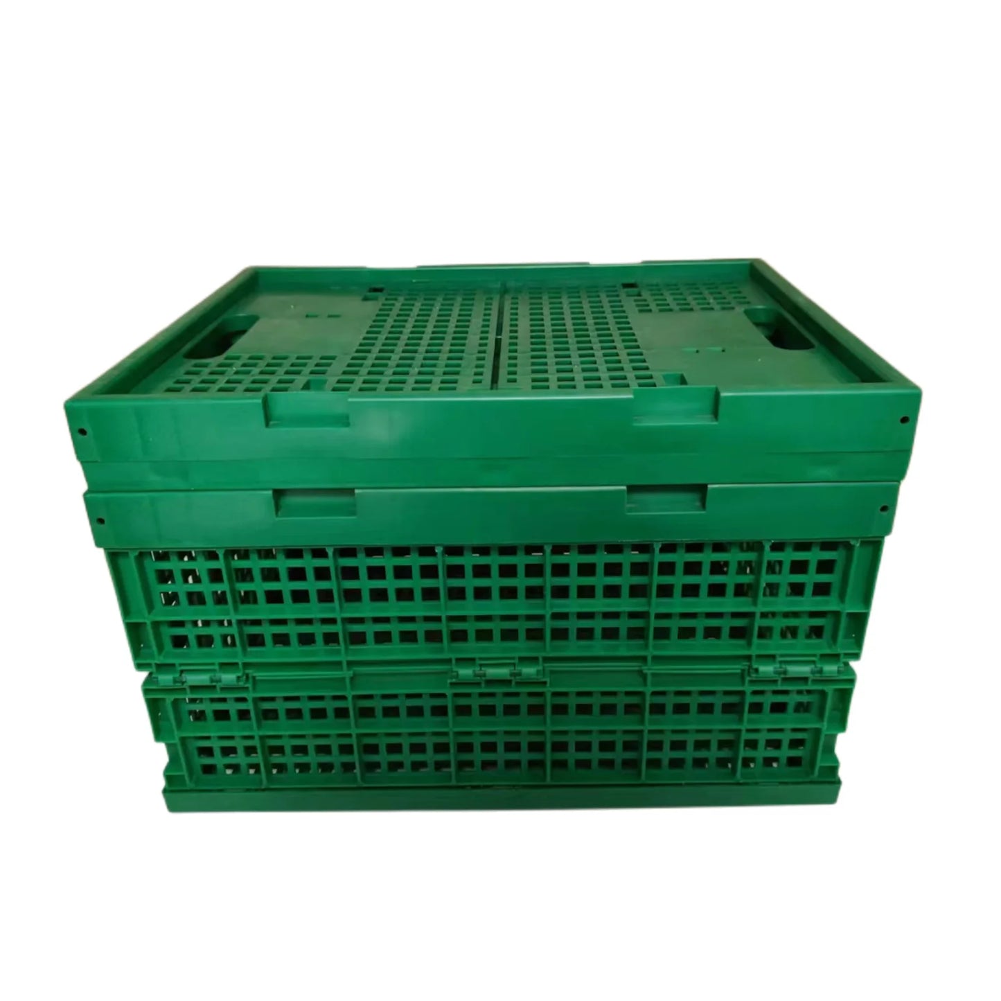 JOIN Stackable Supermarket Vegetable Displaying Folding Basket Shipping Moving Container Storage Turnover Box Plastic Crates