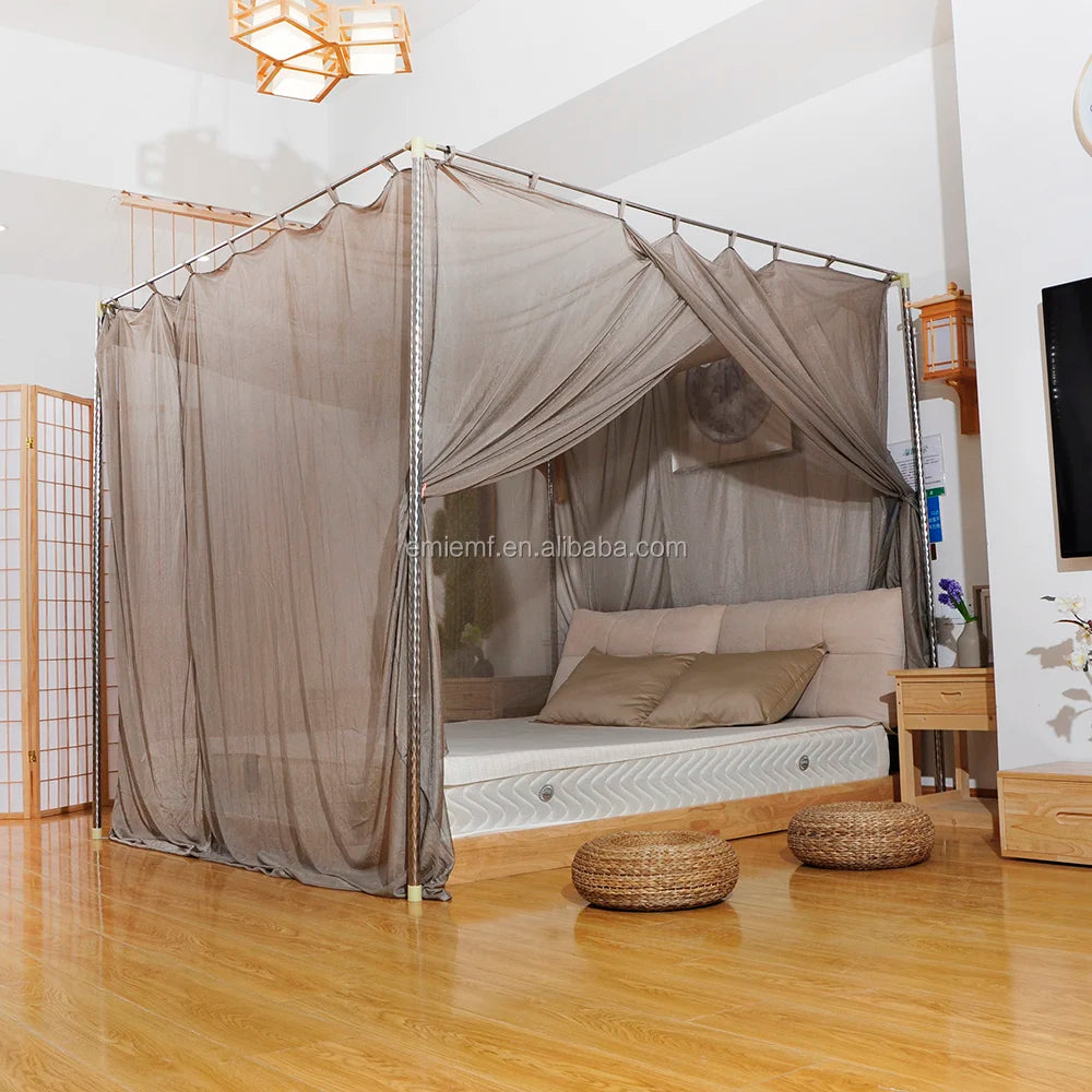 Radiation Shielding Bed Canopy - Square EMF Protection Block 5G Radiation Shielding Sleep
