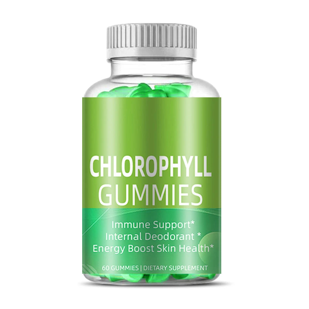 Aeglewell OEM/ODM Private Label Organic Vegan Chlorophyll Gummies Chlorophyll Gummy for Detox Diarrhea Promote Digestion